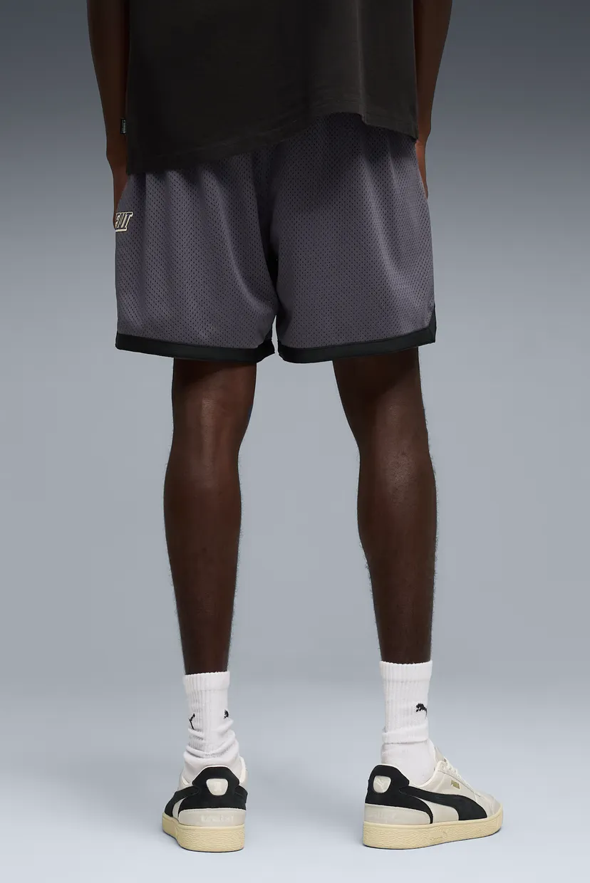 Мужские серые шорты PUMA x REPRESENT Oversized Shorts Men 3