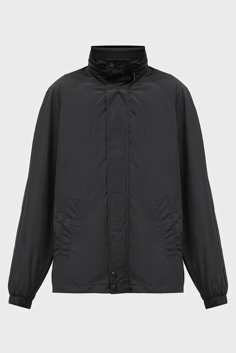 Чоловіча чорна вітровка KLJ LIGHTWEIGHT JACKET 6