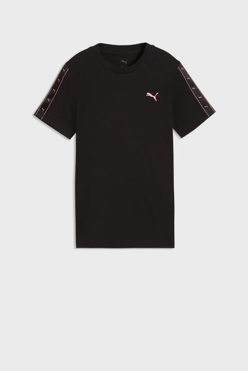 Детская черная футболка Essentials Tape Tee Youth 4