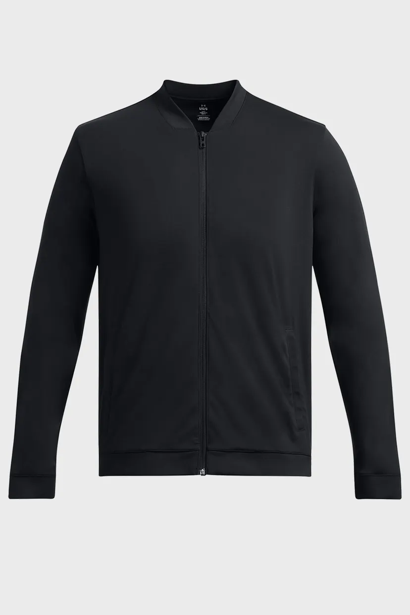 Мужской черный бомбер UA Meridian Bomber 4