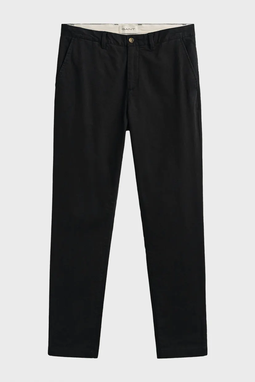 Чоловічі чорні чіноси SLIM CLASSIC 5