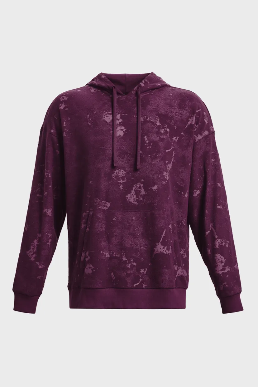 Чоловіче фіолетове худі UA Journey Terry Hoodie 9