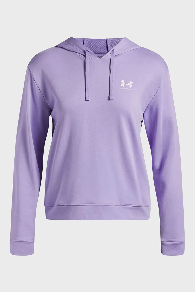 Жіноче бузкове худі UA Rival Terry Hoodie 3