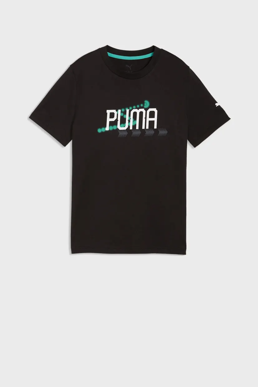Детская черная футболка Active Sports Graphic Tee Youth 4