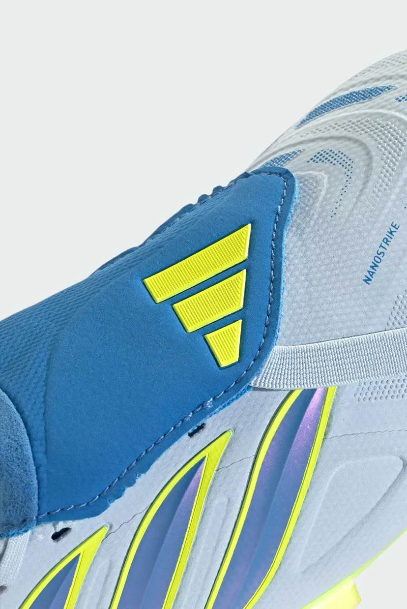 Голубые бутсы PREDATOR LEAGUE Fold-Over Tongue Firm Ground 8