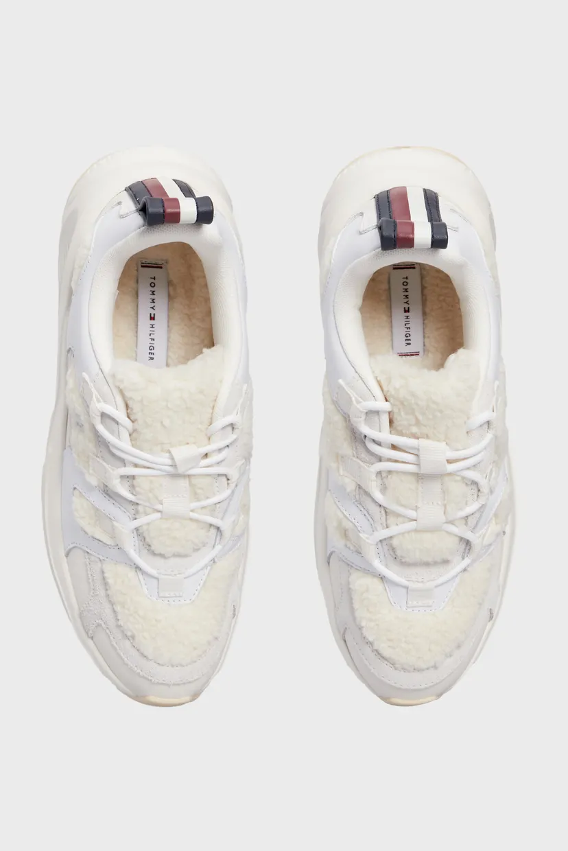 Жіночі білі кросівки TH FUR FASHION RUNNER 4