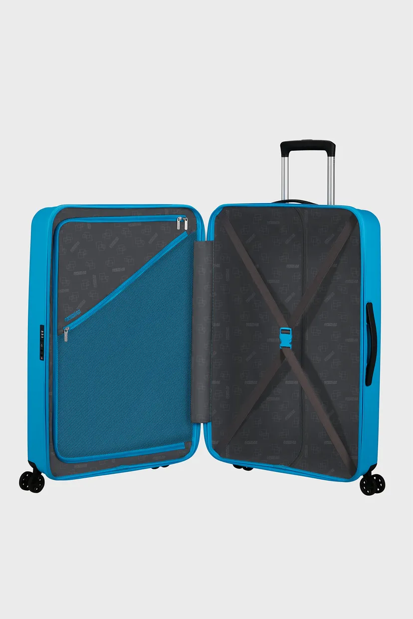 Голубой чемодан 77 см REJOY AZURE BLUE 5