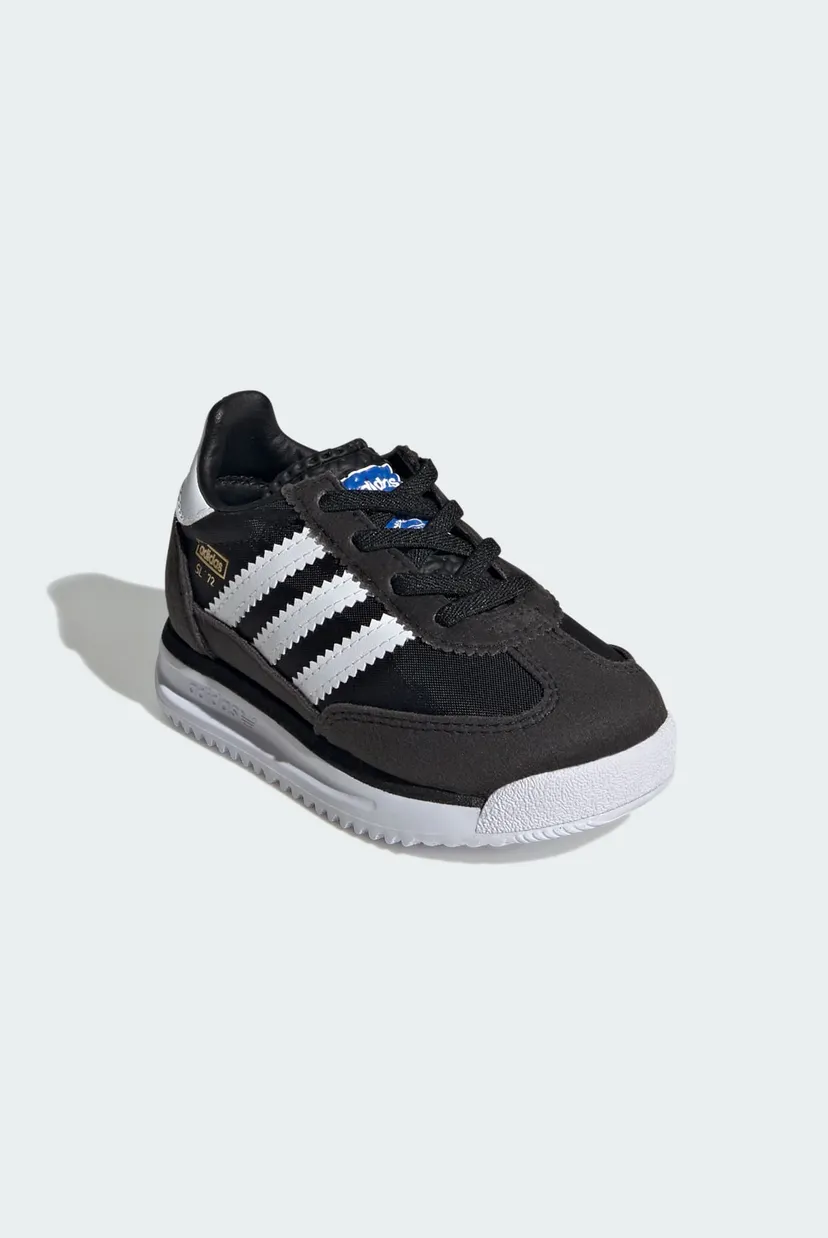 Дитячі чорні кросівки SL 72 RS Elastic Laces Kids 4
