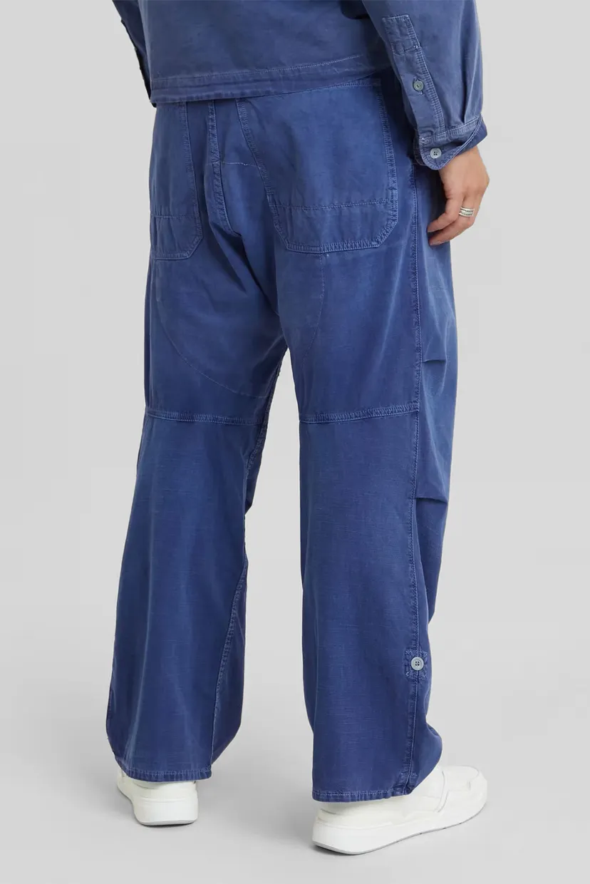 Мужские синие джинсы Pleated Denim 3