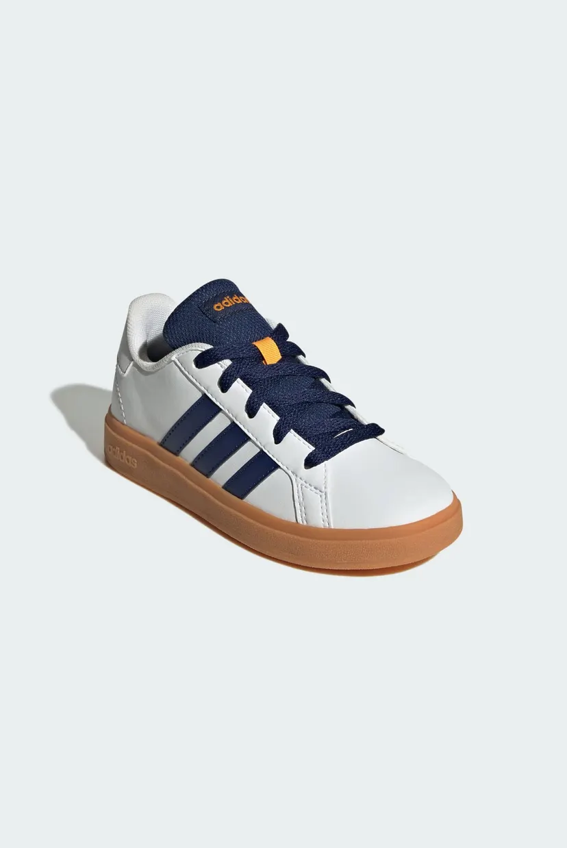 Дитячі білі снікерси Grand Court Lifestyle Tennis Lace-Up 4
