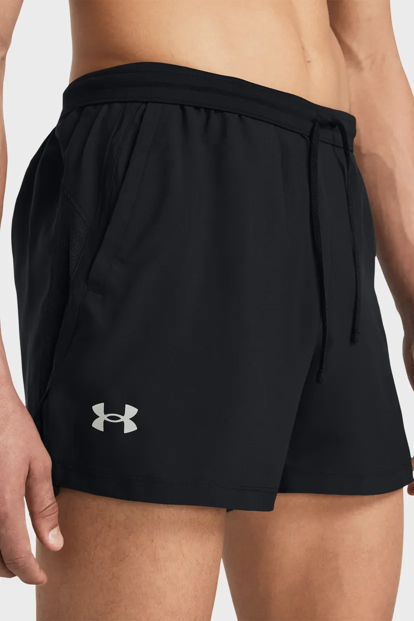 Мужские черные шорты UA LAUNCH 5'' SHORTS 4