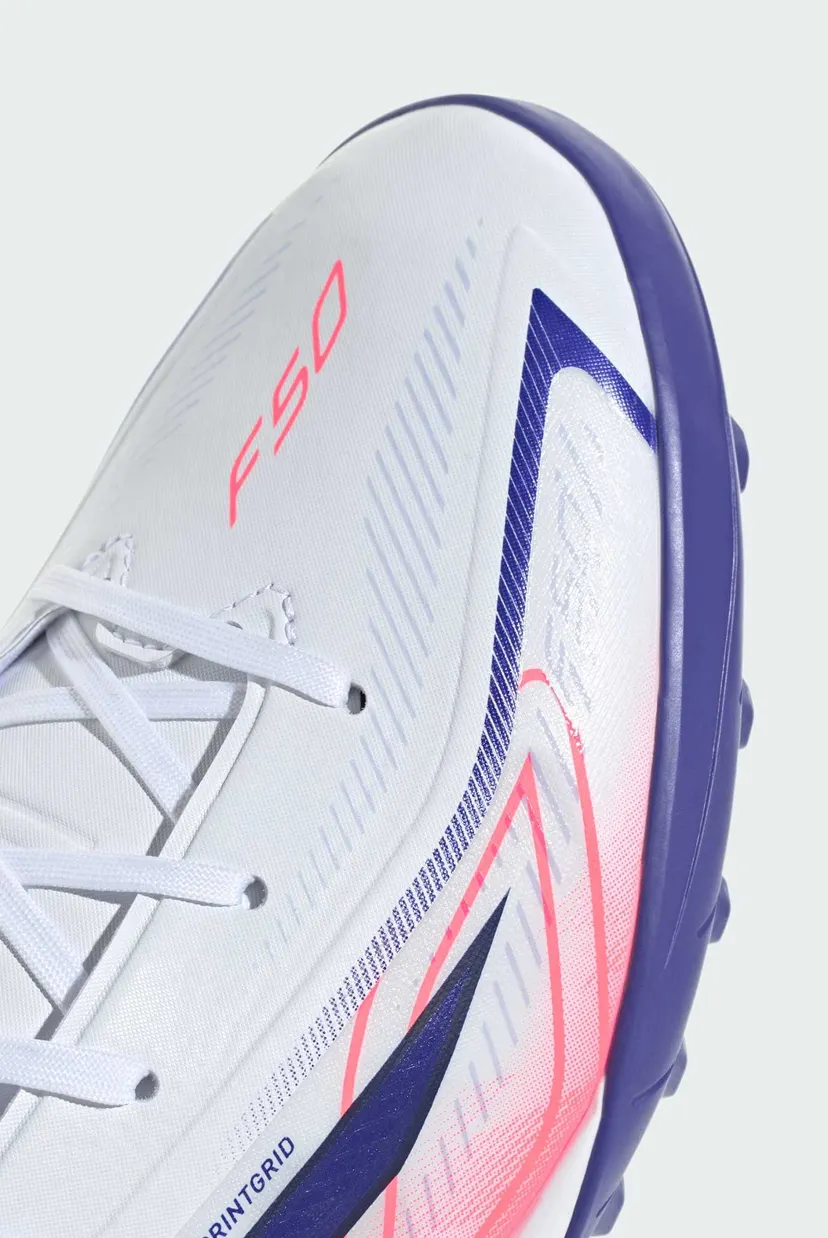 Білі сороконіжки F50 HYPERFAST LEAGUE Turf Football 9