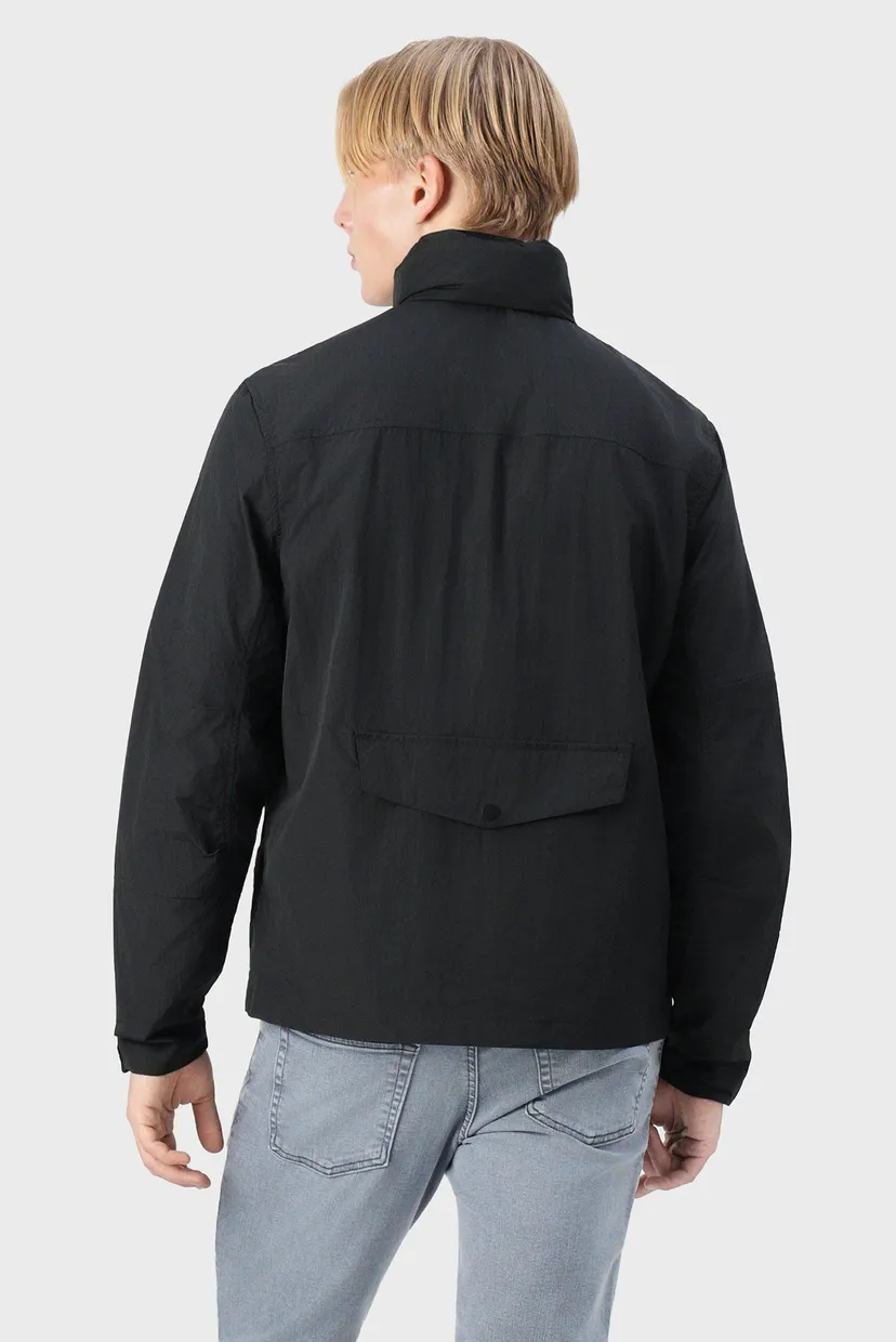 Чоловіча чорна вітровка Lyle & Scott JK2315V-X002 — MD-Fashion
