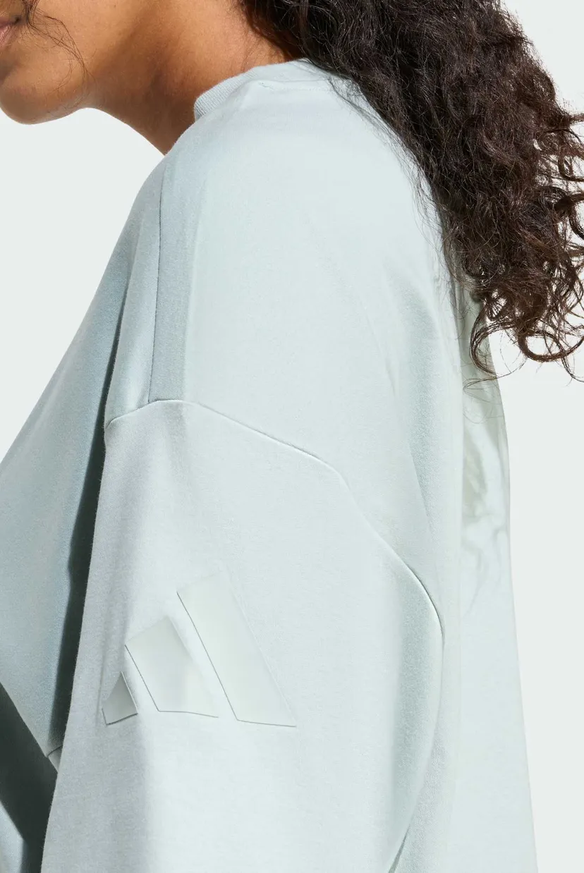 Женская мятная футболка ALL SZN Soft Lux Loose 4
