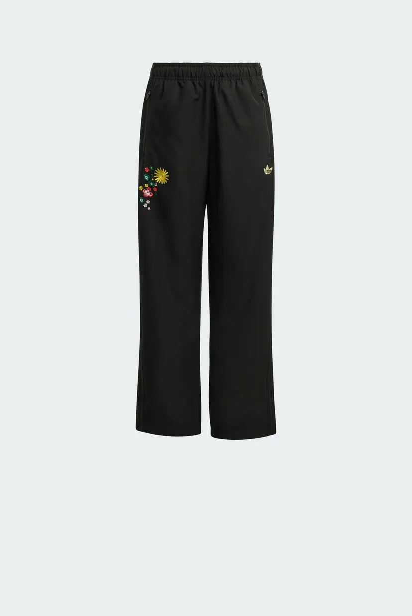 Детские черные спортивные брюки adidas Originals x Liberty London TRACK 6