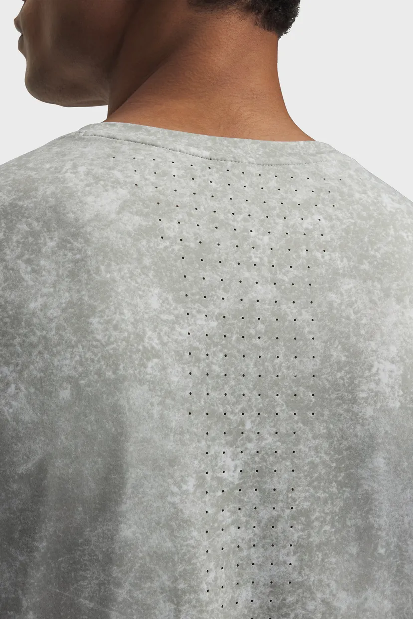 Чоловіча сіра футболка UA Velociti Pro Print SS-GRY 3