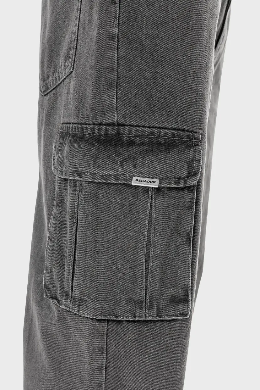 Чоловічі темно-сірі джинси DAWES CARGO BAGGY 4