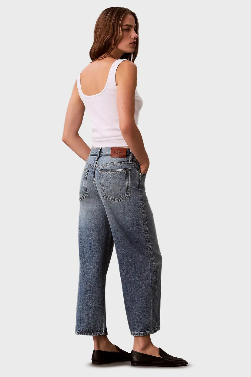 Жіночі сині джинси CULOTTE 4