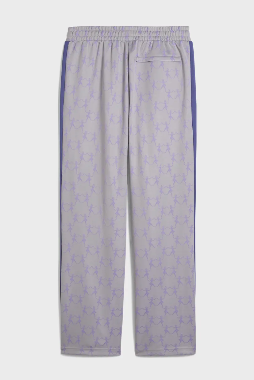 Сиреневые спортивные брюки с узором PUMA x KIDSUPER T7 Pants Unisex (унисекс) 7