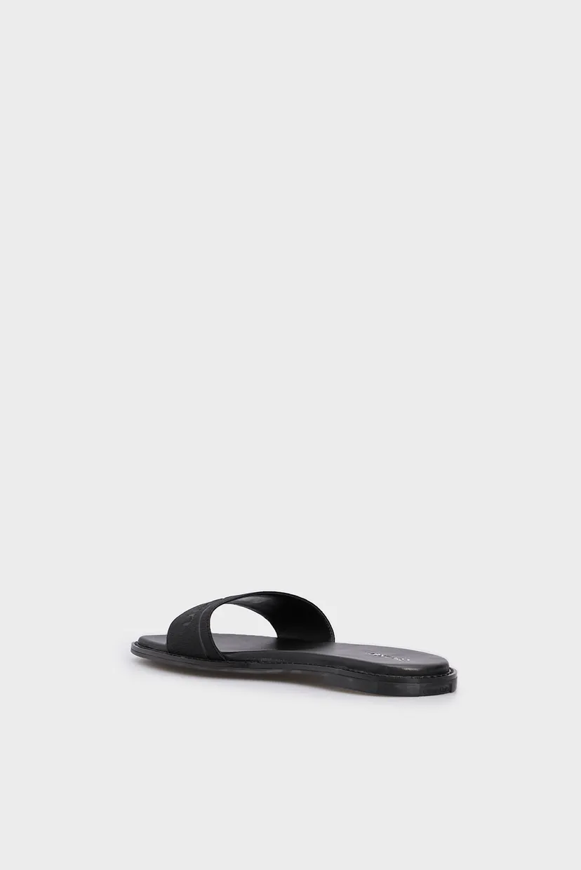Жіночі чорні слайдери FLAT SLIDE HE 5
