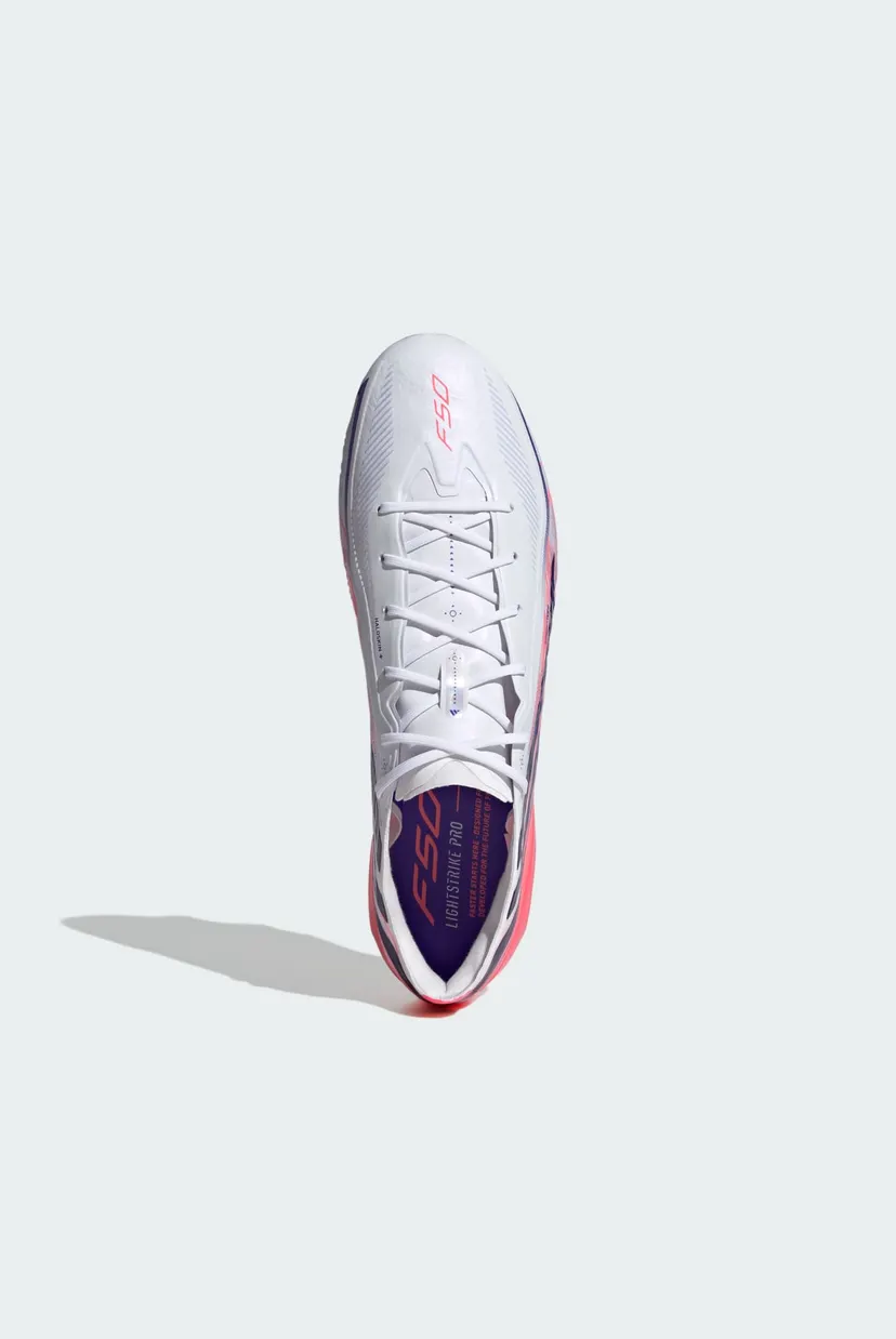 Білі бутси F50 HYPERFAST ELITE Firm Ground Football 4