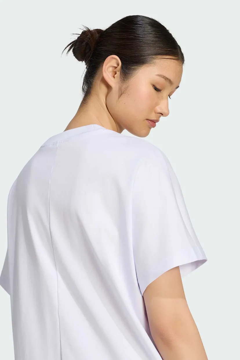 Жіноча бузкова футболка SOFT LUX LOOSE 5