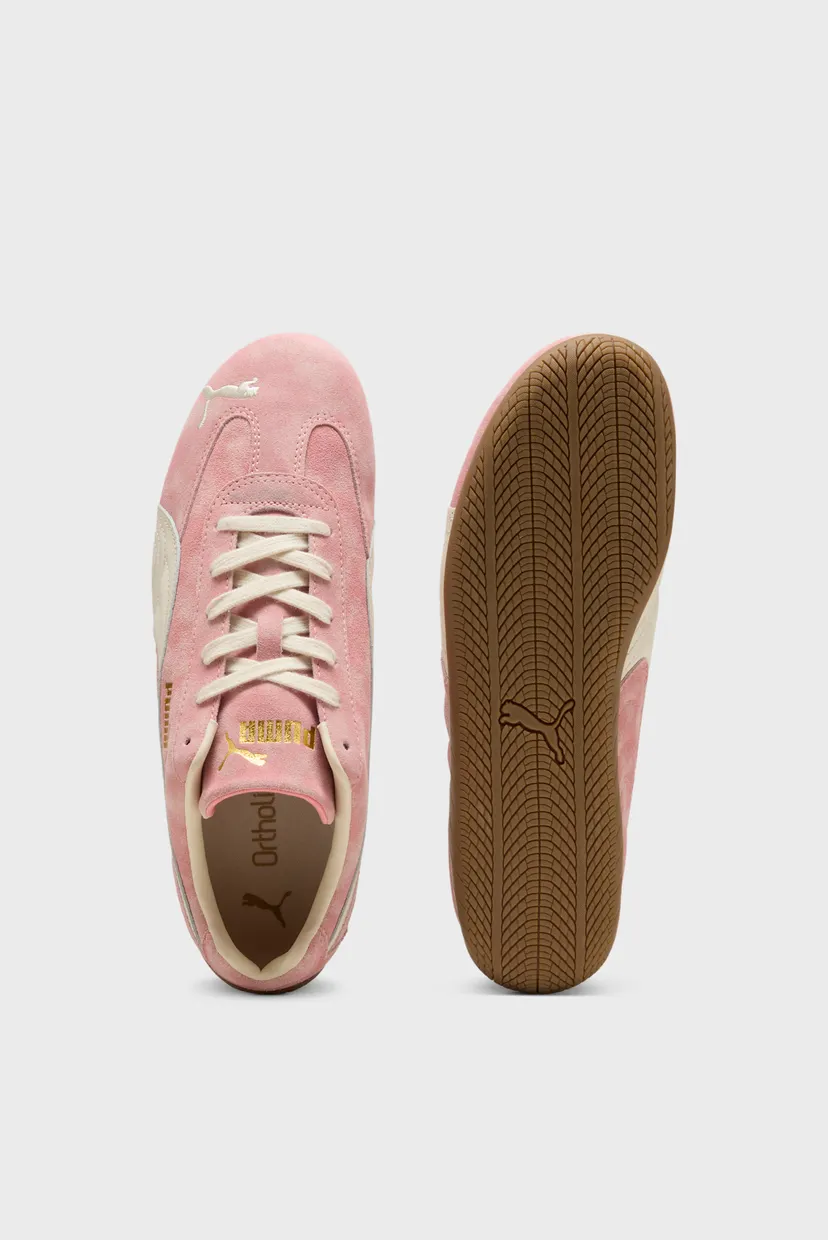 Розовые кожаные кроссовки Speedcat Faded Sneakers Unisex 5