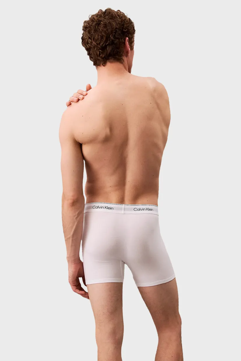 Чоловічі білі боксери (3 шт) BOXER BRIEF 3