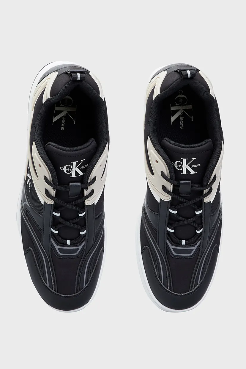 Мужские черные сникерсы BASKET CUPSOLE LOW MIX 4