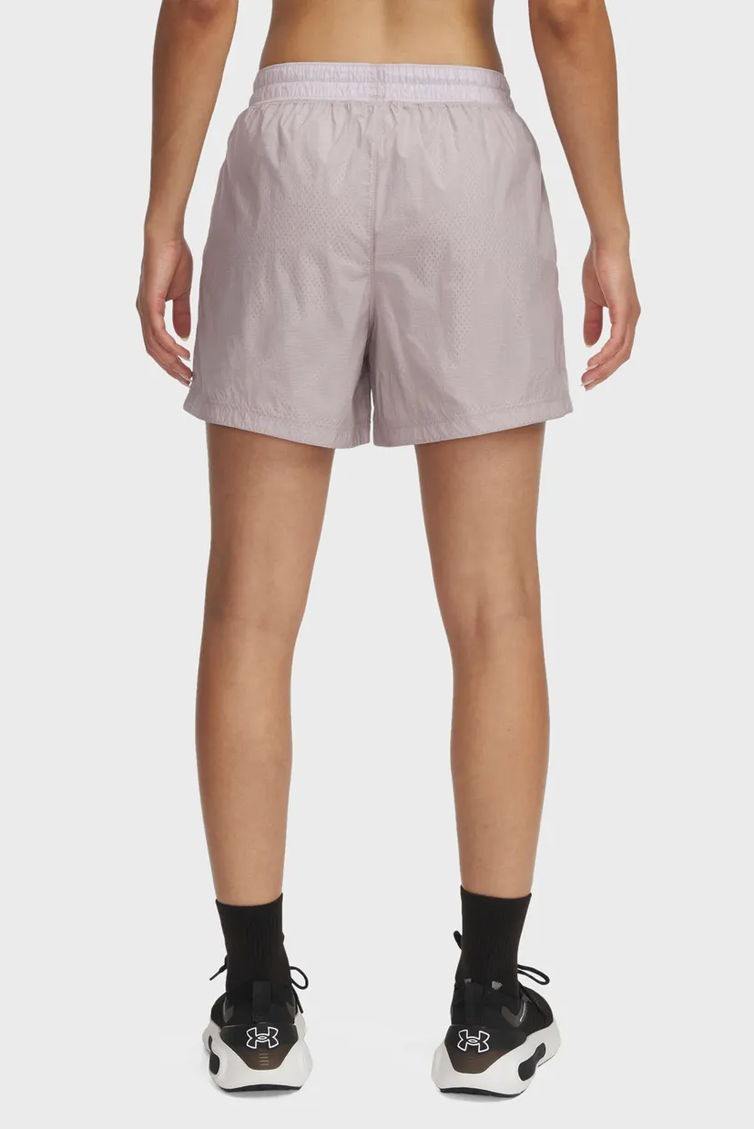 Женские пудровые шорты UA Rival Woven Short 3
