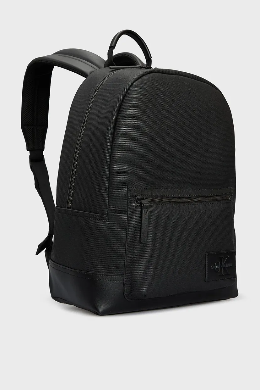 Чоловічий чорний рюкзак COATED CAMPUS BP ANGLED40 PU 3