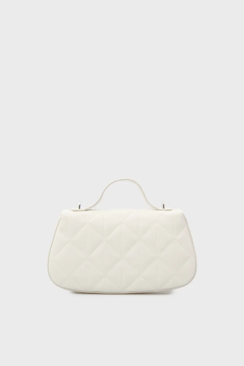 Жіноча біла сумка QUILTED 4