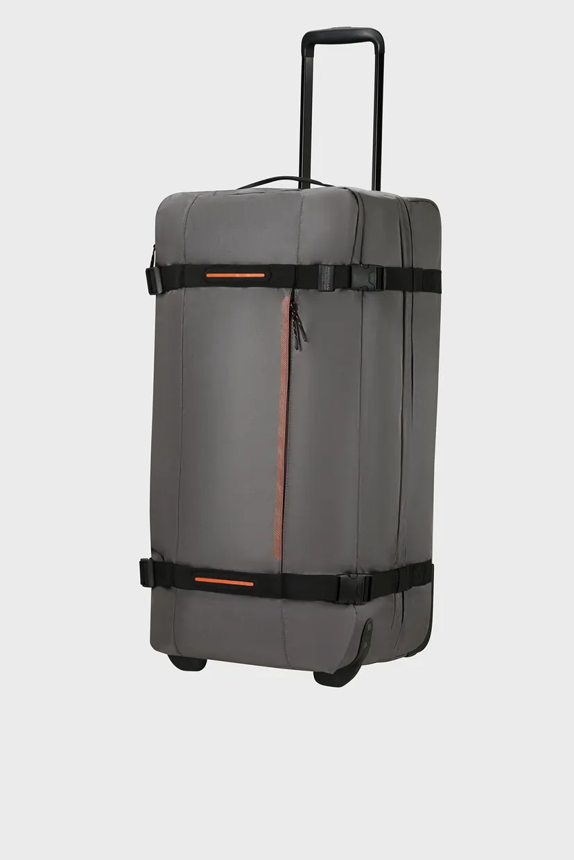Серый чемодан 78,5 см URBAN TRACK DARK GREY 5