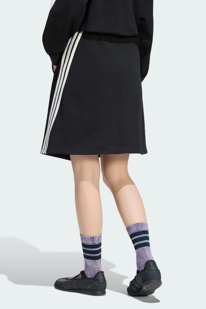 Женская черная юбка adidas Kit 3-Stripes 3