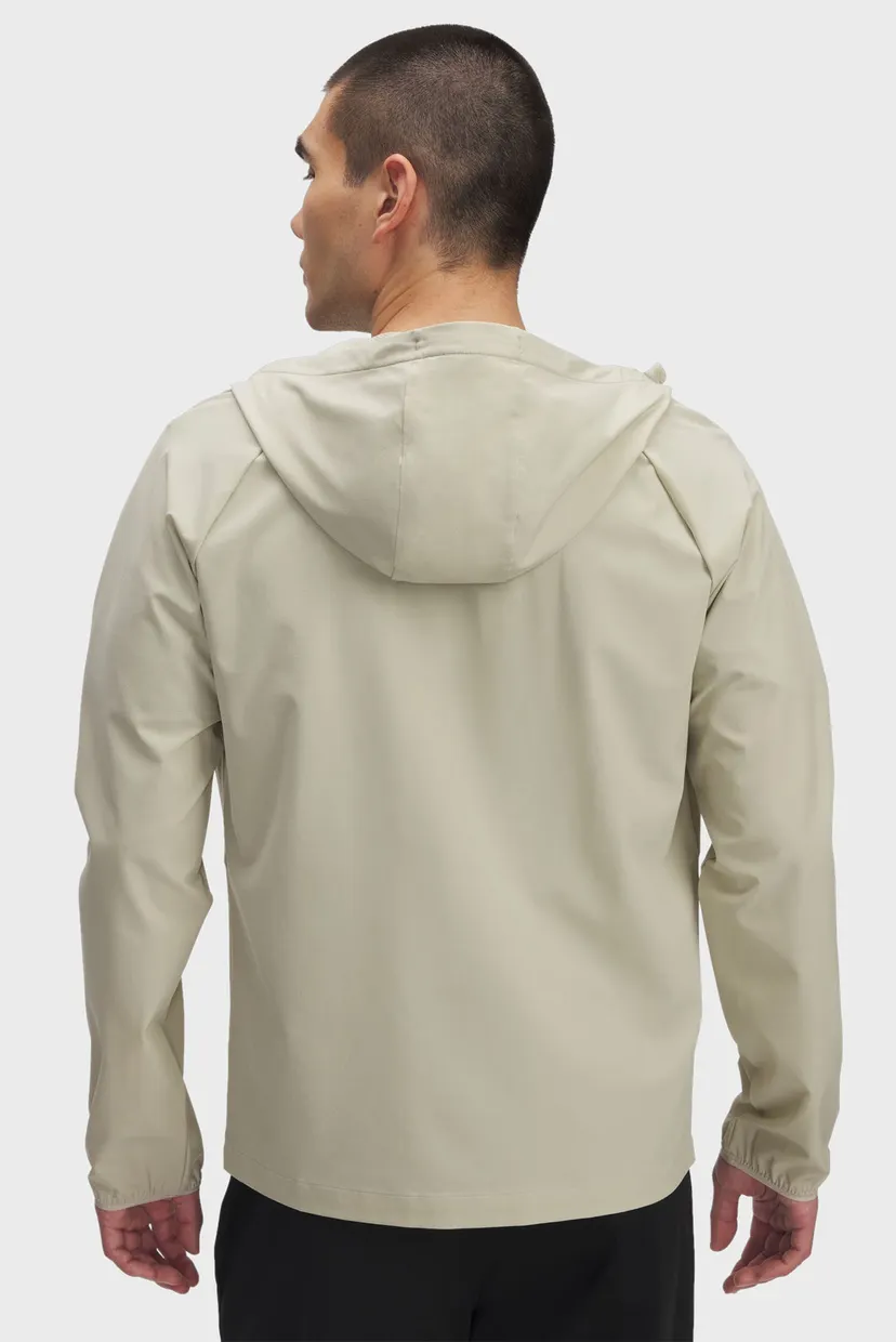 Чоловіча бежева вітровка UA Vibe Woven Jacket 3