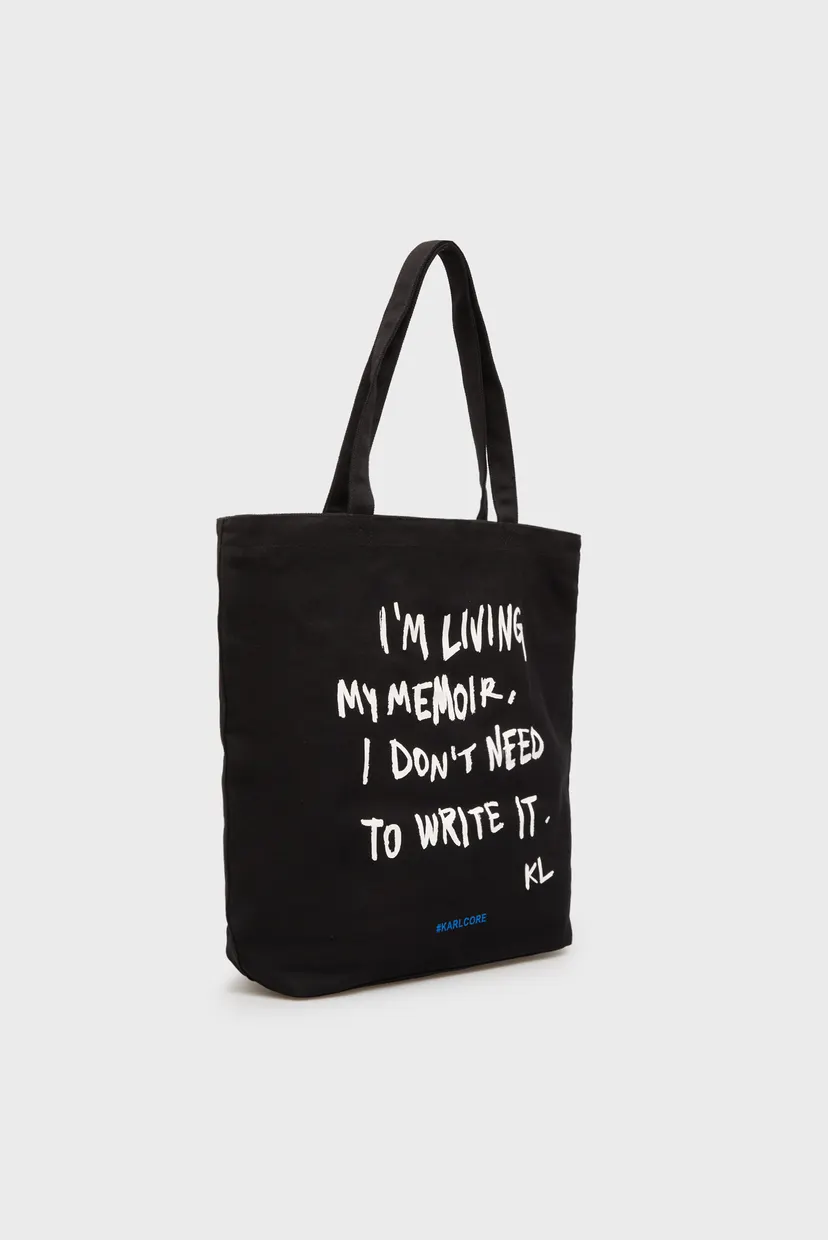 Женский черный шоппер ns box logo quote 3