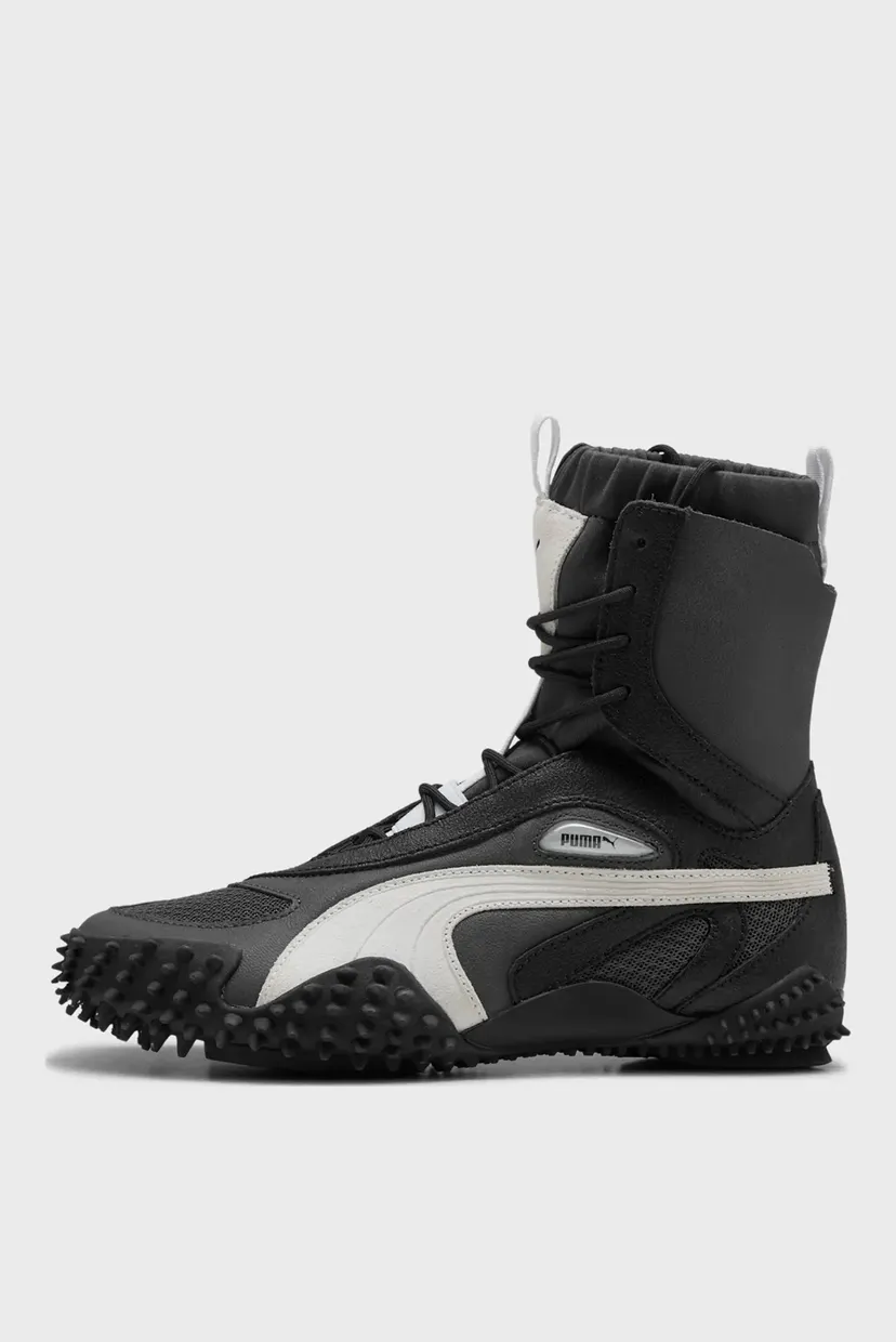 Жіночі чорні шкіряні черевики Mostro Mid Boots Women 4