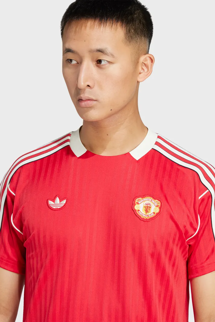 Красная футболка Manchester United Terrace Icons (унисекс) 4