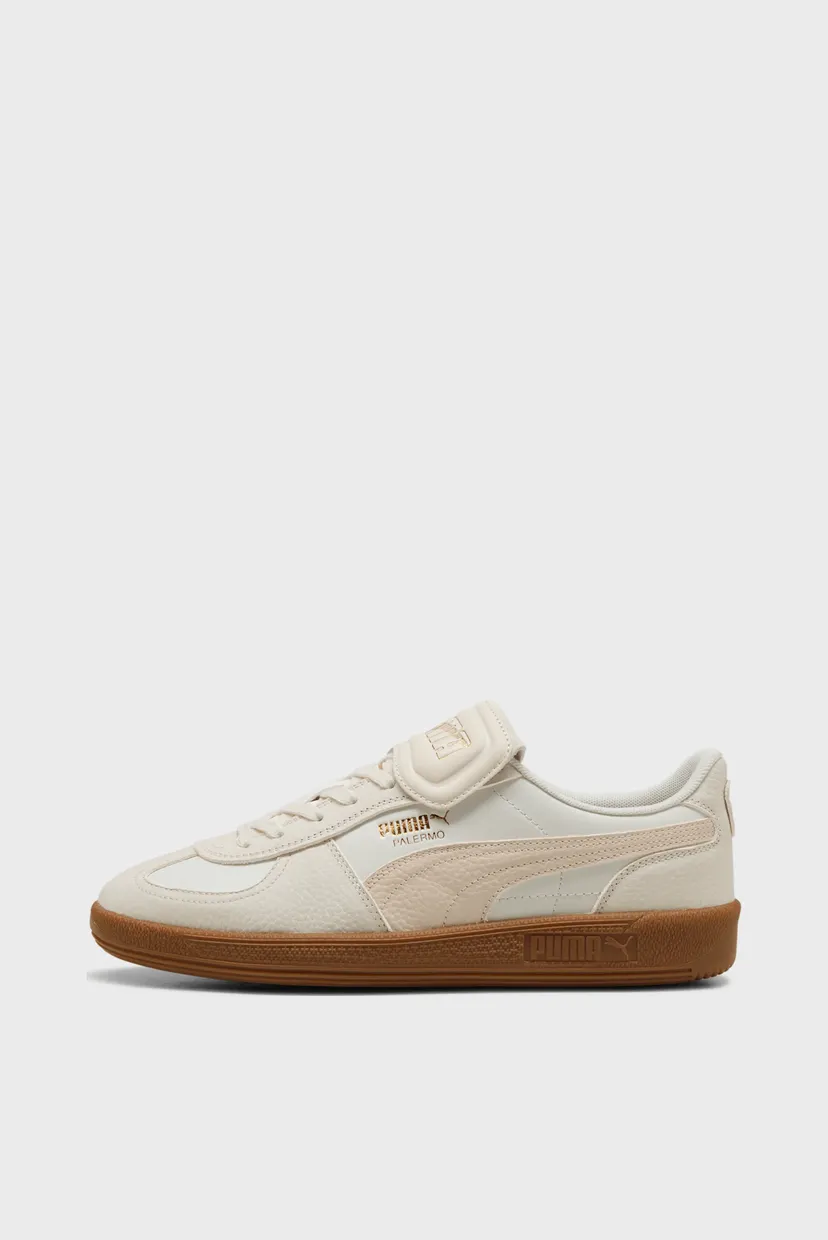 Белые кожаные сникерсы Palermo Premium Sneakers 3