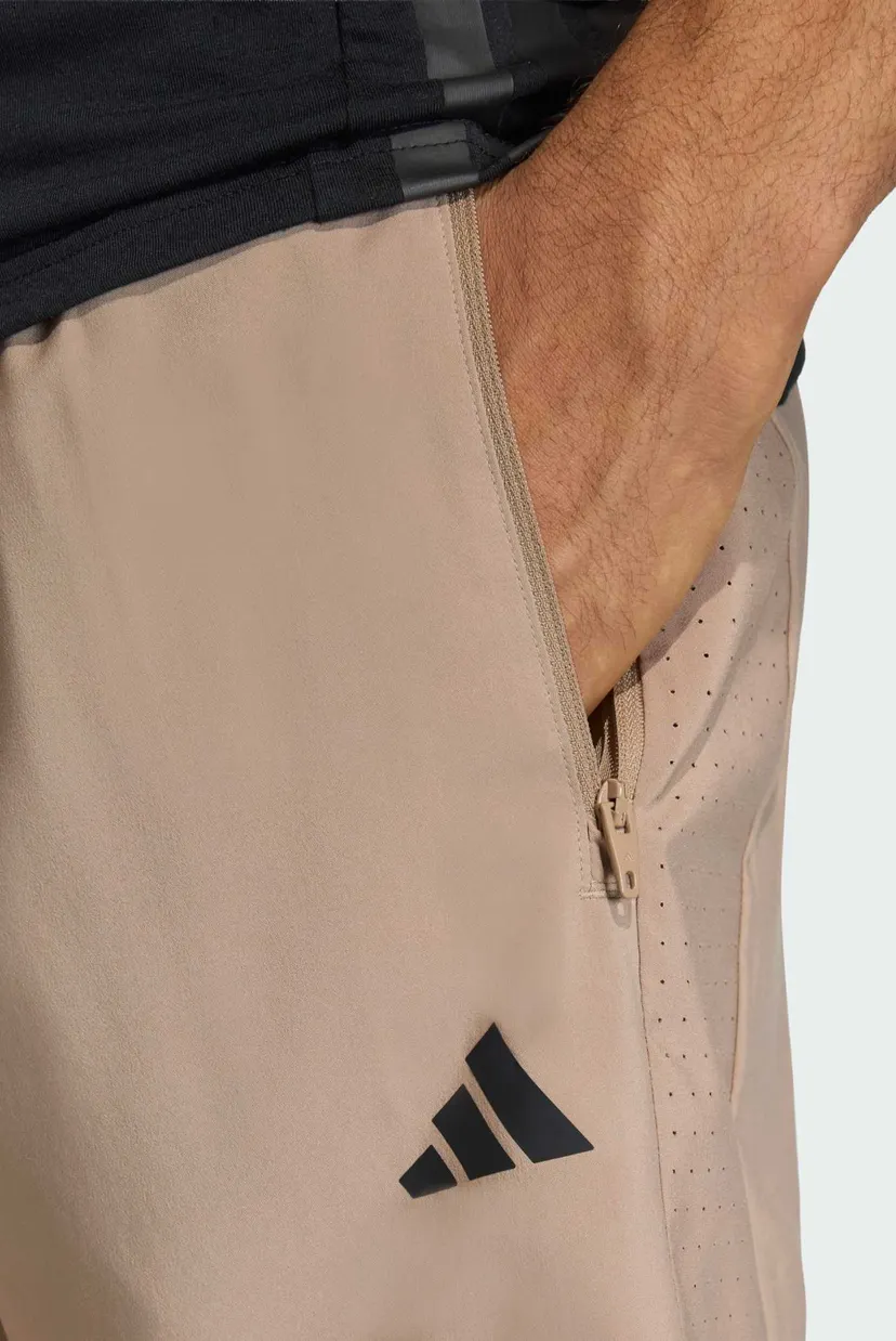 Мужские бежевые шорты WORKOUT ESSENTIALS BASE WOVEN 4
