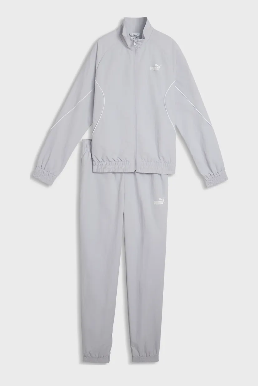 Женский серый спортивный костюм (кофта, брюки) Woven Tracksuit Women 4