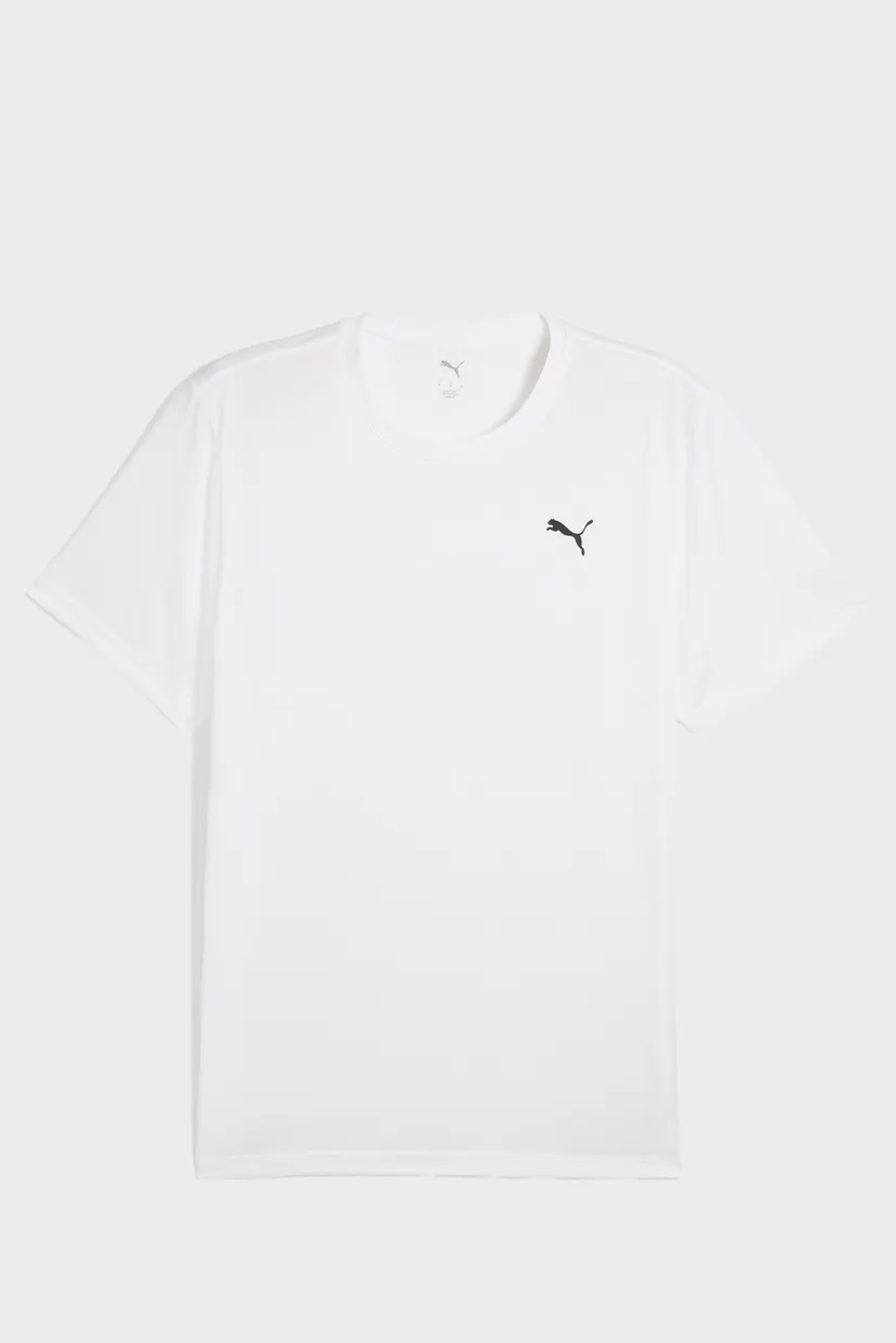 Мужская белая футболка TAD ESSENTIALS Solid Cat Tee Men 6