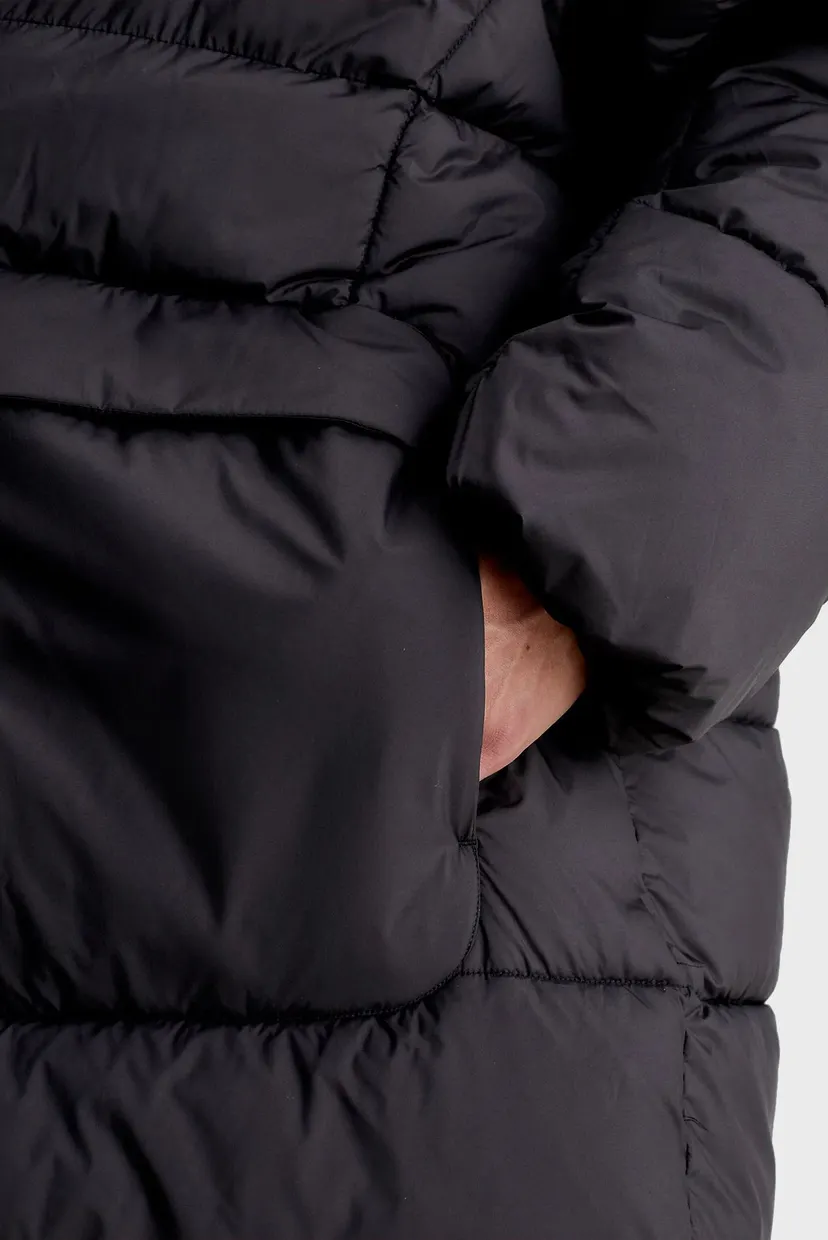 Чоловіча чорна куртка MODERN QUILTED ND LONG PUFFER 4