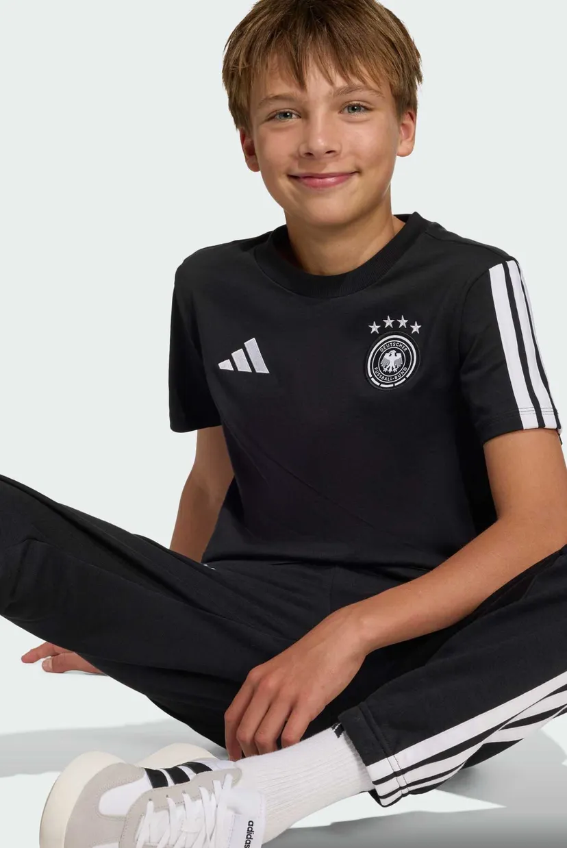 Детская черная футболка Germany DNA Kids 5