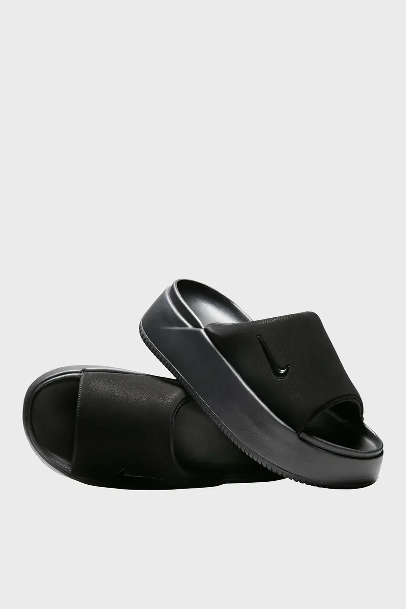 Женские черные слайдеры WMNS NK CALM ELEVATION 5