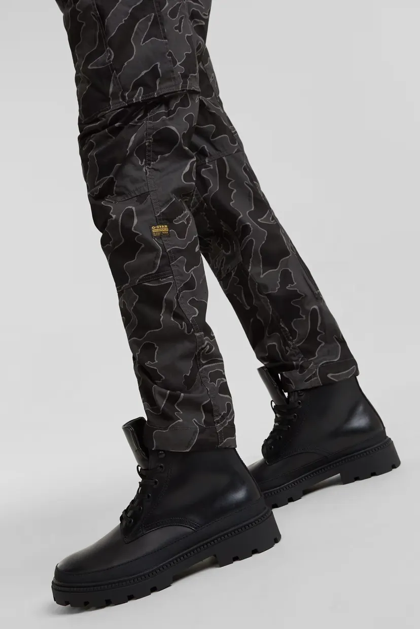 Мужские карго с узором Rovic Zip 3D Regular Tapered 4