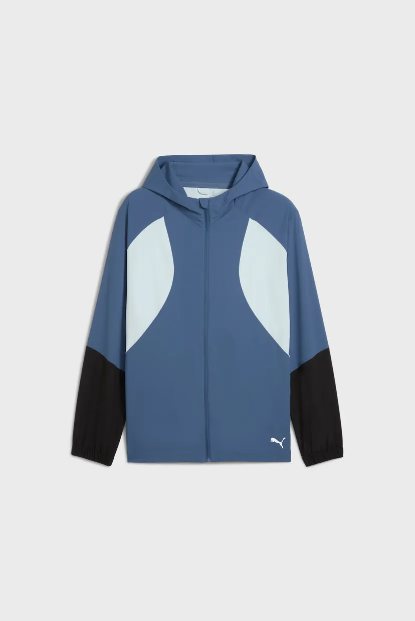 Мужская синяя ветровка RUN ULTRAWEAVE Hooded Jacket Men 6