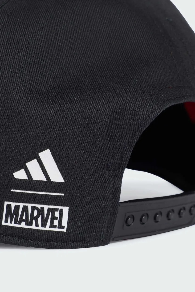 Дитяча чорна кепка ADIDAS MARVEL SPIDER-MAN 4