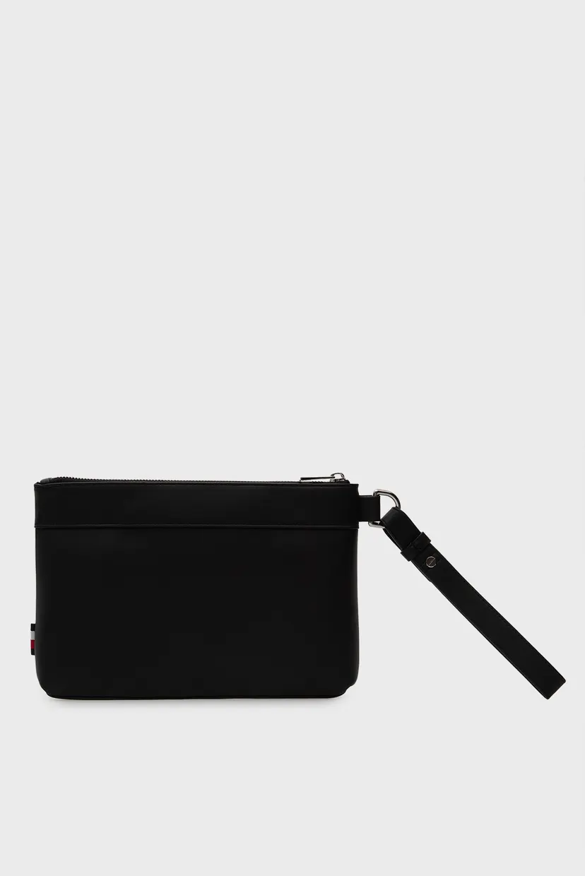 Чоловіча чорна борсета POUCH 4