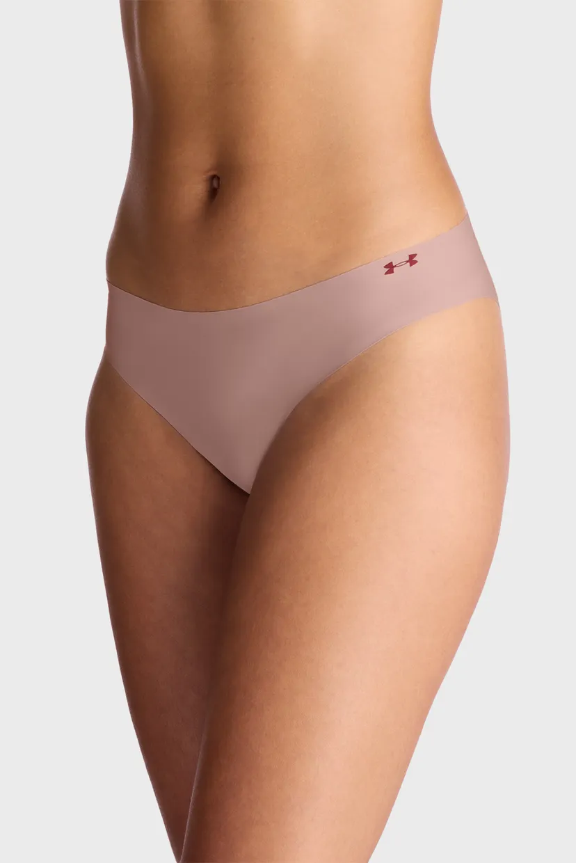 Женские трусики (3 шт) UA PURE STRETCH NO SHOW BIKINI-SOLID 3PK 4